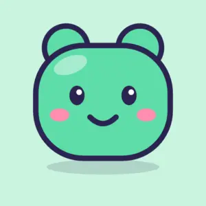 Minty Frog Squishy